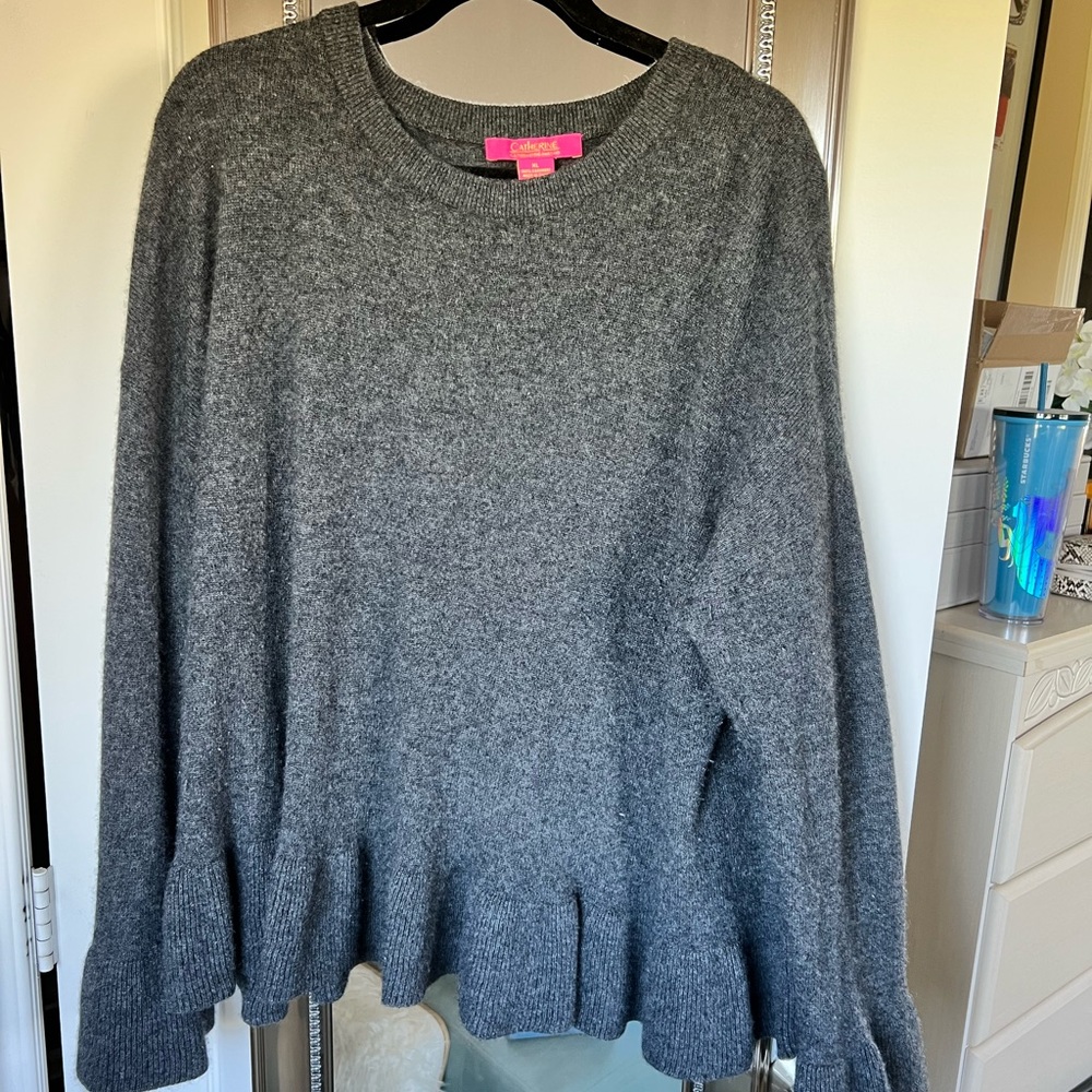 Catherine Cashmere Bellsleeve Sweater